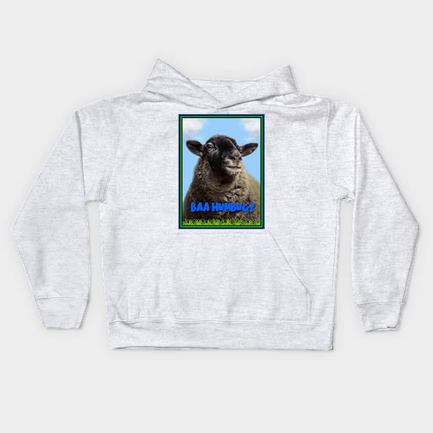 BAA HUMBUG Kids Hoodie by PETER J. KETCHUM ART SHOP